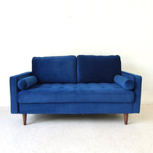 Load image into Gallery viewer, Mimi Loveseat in Deep Blue
