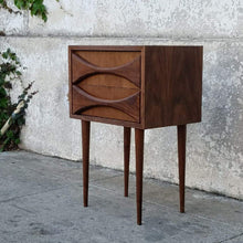 Load image into Gallery viewer, Sculpted Nightstand in American Walnut
