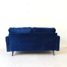 Load image into Gallery viewer, Mimi Loveseat in Deep Blue
