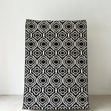 Load image into Gallery viewer, Moroccan Black and White Modern Rug
