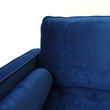 Load image into Gallery viewer, Mimi Loveseat in Deep Blue
