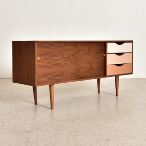 “Blare” Credenza in Pink and Nude Tones