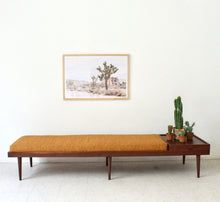 Load image into Gallery viewer, Walnut Long Bench Customizable Size and Color
