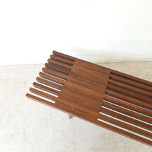 Load image into Gallery viewer, Stedman Walnut Slat Coffee Table
