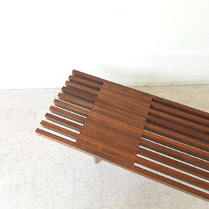 Stedman Walnut Slat Coffee Table