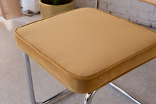 Load image into Gallery viewer, Blonde Cantilever Chair yellow Seat
