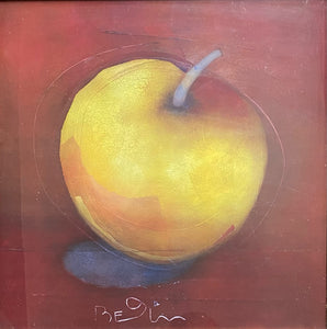 Apple Appreciation, Painting Framed