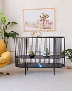 Black Deco Modernist Shelf