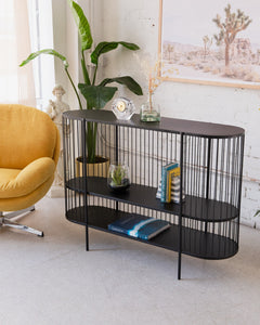 Black Deco Modernist Shelf