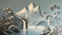 Load image into Gallery viewer, Winter on the Water, Framed Painting
