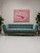 Load image into Gallery viewer, Nelly Sofa in Icy Blue
