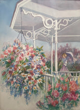 Load image into Gallery viewer, Summer Porch, Watercolor Framed
