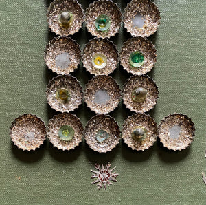 Christmas Vintage Bottle Cap Art