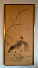 Load image into Gallery viewer, Ode to the Ducks, Watercolor Painting Framed
