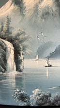 Load image into Gallery viewer, Winter on the Water, Framed Painting
