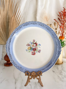 Blue China Ornate Plate