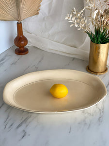 Oval Serving Plate