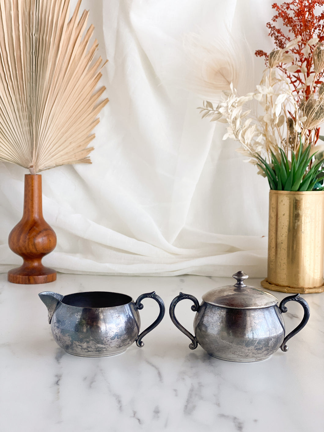 Creamer and Sugar Dish Server