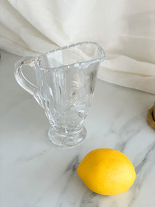 Vintage Cut Glass Creamer