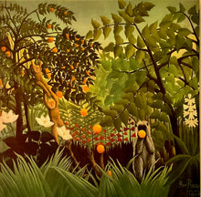 Load image into Gallery viewer, Exotic Landscape by Henri Rousseau,1910, Print on Canvas
