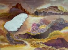 Load image into Gallery viewer, Snow in the Desert, Painting by June Coy
