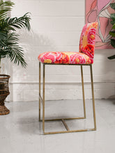 Load image into Gallery viewer, Gold Single Vintage Bar Stool
