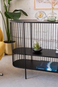 Black Deco Modernist Shelf