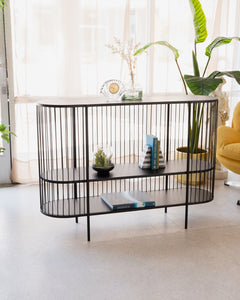 Black Deco Modernist Shelf