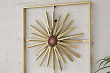 Load image into Gallery viewer, Retro Gold Daisy Wall Hanging
