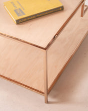 Load image into Gallery viewer, Blonde Vintage 2 tier End Table
