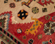 Load image into Gallery viewer, Olive Green Accents Vintage Rug
