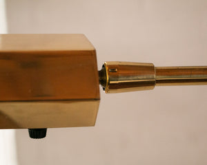 Koch & Lowy Brass Floor Lamp