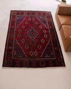 Diamond Red Persian Rug