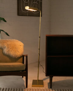 Koch & Lowy Brass Floor Lamp