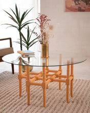 Load image into Gallery viewer, Peach Bamboo Regency Coffee Table
