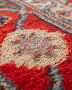 Distressed Antique Persian Rug