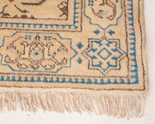 Load image into Gallery viewer, Blue Tan Persian Vintage Rug
