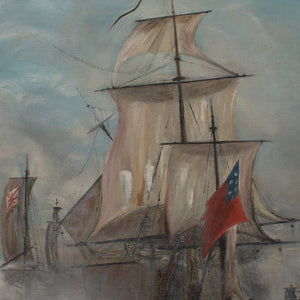 Original Nautical Oil Painting