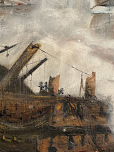 Load image into Gallery viewer, Oil Painting of Shipwreck
