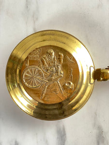 Antique Brass Warming Pan