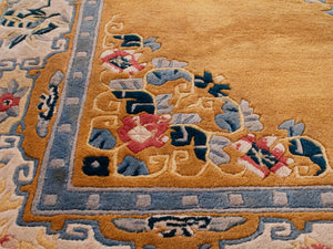 Yellow Gold Antique Rug