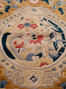 Yellow Gold Antique Rug