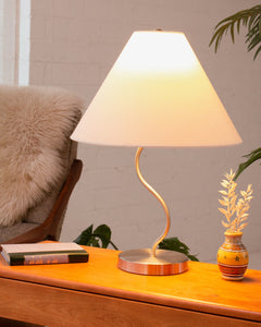 Cone Shape Lamp Shade Table Lamp