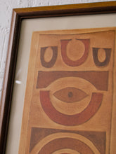 Load image into Gallery viewer, Totem by Diana Hansen done in intaglio 1942
