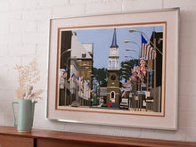 Load image into Gallery viewer, 1979 Serigraph of a Small Town
