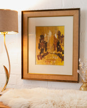 Load image into Gallery viewer, Listed Artist Mid Century Abstract Painting
