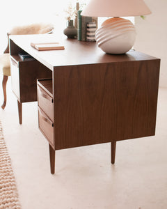 Kurt Three-Drawer Desk