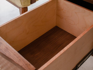 Kurt Three-Drawer Desk