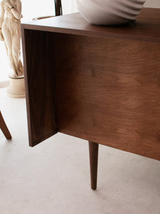 Kurt Three-Drawer Desk