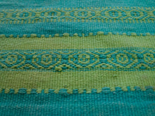 Load image into Gallery viewer, 70&#39;s Teal Rug from Ackermans Estate
